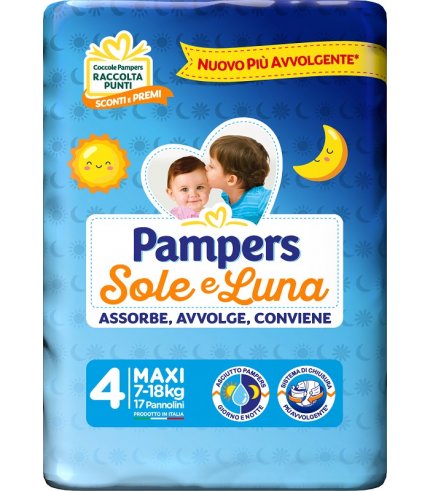 PAMPERS SOLE&LUNA MAXI 17PZ