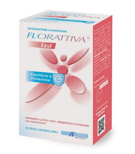 FLORATTIVA FAST 10STICK OROSOL