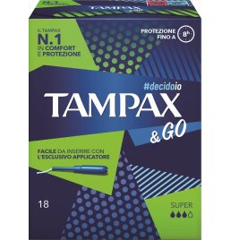 TAMPAX &GO SUPER 18PZ