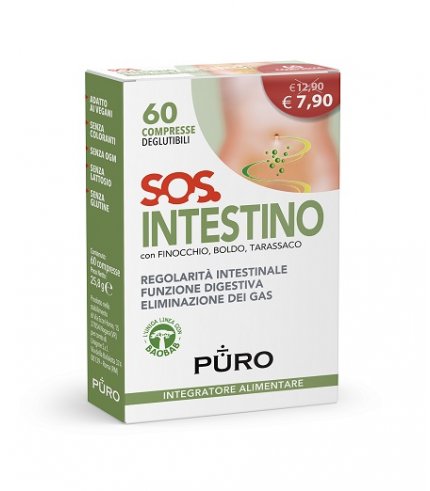 PURO SOS INTESTINO 60CPR DEGLU