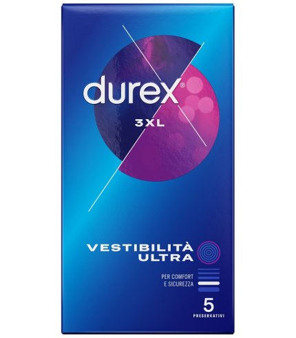 DUREX 3XL VESTIBILITA' ULTR5PZ