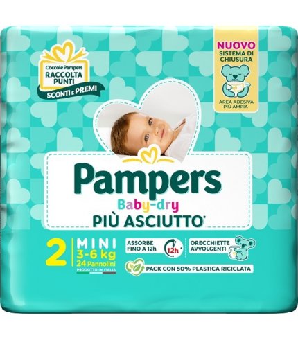 PAMPERS BD DOWNCOUNT MINI 24PZ