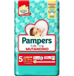 PAMPERS BD MUT JUNIOR SP 14PZ