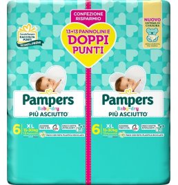 PAMPERS BD DUO DOWNCOUNT XL26P