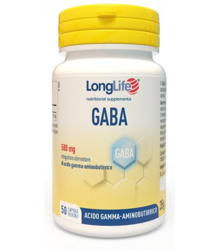 LONGLIFE GABA 500MG 50CPS