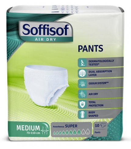 SOFFISOF AIR DRY PANTS SUP M