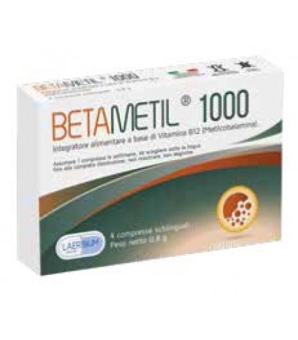 BETAMETIL 1000 4 COMPRESSE SUBLINGUALI