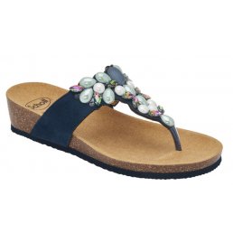 PALAU FLIP-FLOP MICROFIBRE+ACCESSORIES WOMAN NAVY BLUE/MULTI36 MATERIALE MICROFIBRA+ACCESSORIO FODERA TOMAIA MICROFIBRASOTTOPIEDE MICROFIBRA SUOLA EVA FITTING F ALTEZZA TACCO 25