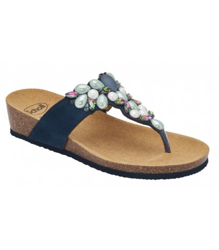 PALAU FLIP-FLOP MICROFIBRE+ACCESSORIES WOMAN NAVY BLUE/MULTI36 MATERIALE MICROFIBRA+ACCESSORIO FODERA TOMAIA MICROFIBRASOTTOPIEDE MICROFIBRA SUOLA EVA FITTING F ALTEZZA TACCO 25