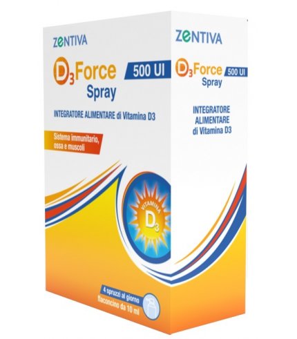 D3 FORCE 500UI SPRAY 10ML