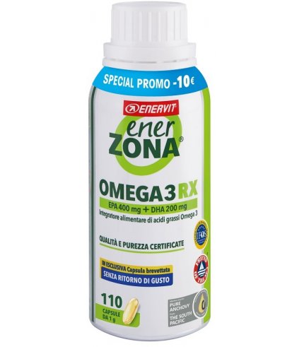 ENERZONA OMEGA 3 RX 110 CAPSULE DA 1 G TAGLIO PREZZO -10 EURO