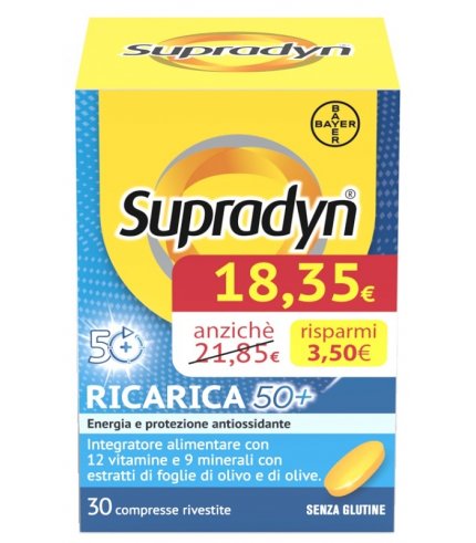 SUPRADYN RICARICA 50+ 30 COMPRESSE RIVESTITE PROMO