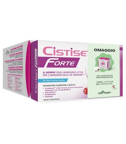 CISTISET FORTE + CONFEZIONE PROTEGGISLIP 100% COTONE LADY P