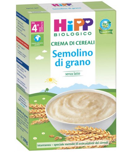 HIPP BIO CREMA CEREALI SEMOLIN