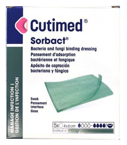 CUTIMED SORBACT MEDIC 4X6CM5PZ