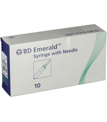 SIRINGA BECTON DICKINSON EMERALD CAPACITA' 5ML 23 GAUGE 11/410 PEZZI