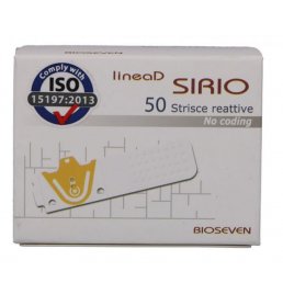 LINEA D SIRIO GLICEMIA 50STR