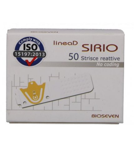 LINEA D SIRIO GLICEMIA 50STR