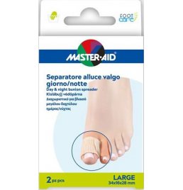 MASTER-AID FOOT CARE DIVARICATORE ALLUCE GIORNO/NOTTE TAGLIAL 2 PEZZI