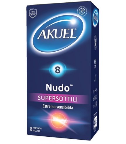 PROFILATTICO AKUEL NUDO SUPERSOTTILE 8 PEZZI