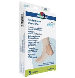 MASTER-AID FOOT CARE VESCICHE PROTEZIONE TALLONE 69X44 MM 5PEZZI