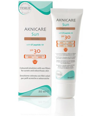 AKNICARE SUN TEINTEE DORE 50ML