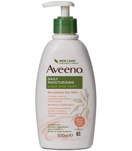 AVEENO CREMA CORPO YOGURT ALBICOCCA&MIELE 300 ML