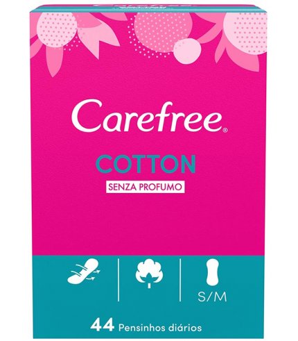 CAREFREE COTTON SALVASLIP 44PZ