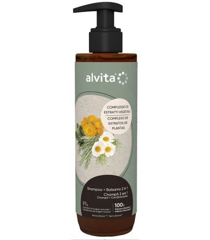 ALVITA SHAMPOO+BALSAMO 2IN1