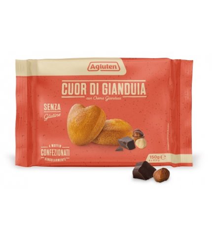 AGLUTEN CUOR DI GIANDUIA 150G