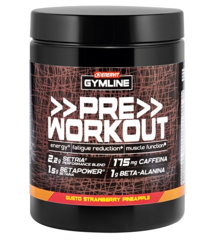 GYMLINE PRE WORKOUT STRAW/PINE