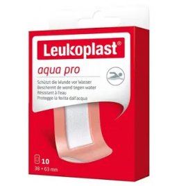 LEUKOPLAST AQUAPRO 63X38 10PZ