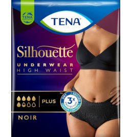 TENA SILHOUETTE NOIR M V/A 9PZ