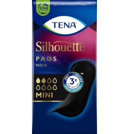 TENA SILHOUETTE NOIR MINI 18PZ