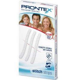 PRONTEX STITCH STRIPS 6X75 10P