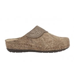 BRUGES WOOL+SUEDE PANTOFOLA WOMAN HAZEL 38