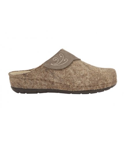 BRUGES WOOL+SUEDE PANTOFOLA WOMAN HAZEL 38