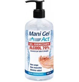 MANI GEL ACT IGIENIZZANTE MANI ALCOOL 70% 500 ML