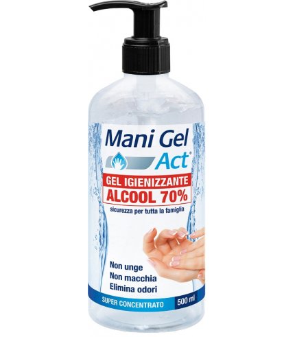 MANI GEL ACT IGIENIZZANTE MANI ALCOOL 70% 500 ML