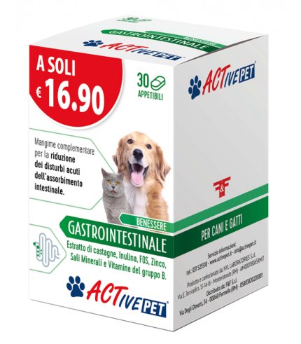 ACTIVE PET GASTROINTEST 30CPR