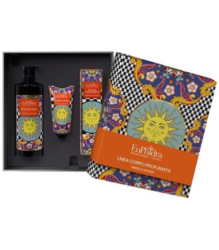 EUPHIDRA COFANETTO NEROLI & VETIVER 1 DOCCIA GEL 400 ML + 1ACQUA PROFUMATA 125 ML + 1 CREMA MANI 50 ML
