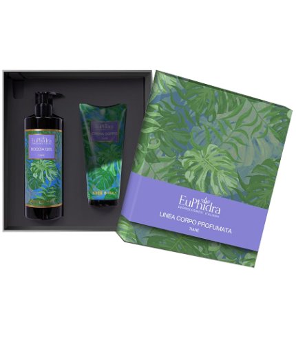 EUPHIDRA COFANETTO TIARE 1 DOCCIA GEL 400 ML + 1 CREMA CORPO200 ML