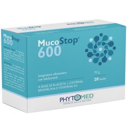 MUCOSTOP 600MG  20BUST