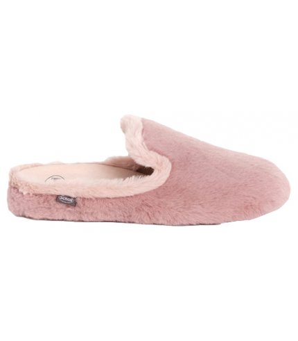 MADDY DOUBLE SYNTHETIC FUR CIABATTA WOMAN PINK 38