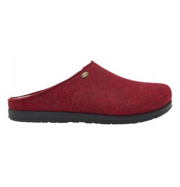 ELISA WOOL PANTOFOLA WOMAN DARK RED 38