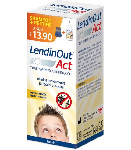 LENDINOUT ACT A/PIDOCCHI 150ML