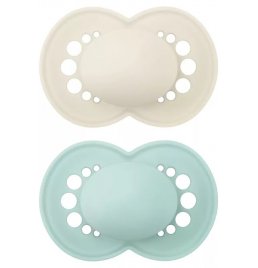 MAM ORIGINAL N 16+ SILICONE DOPPIO NEUTRO