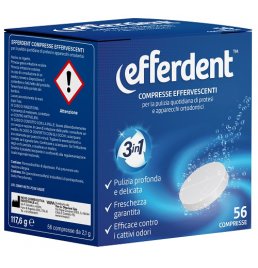 EFFERDENT 56 COMPRESSE EFFERVESCENTI