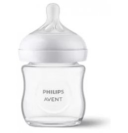 AVENT BIB NAT 3,0 VETRO 125ML