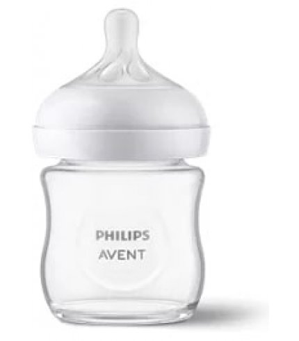 AVENT BIB NAT 3,0 VETRO 125ML